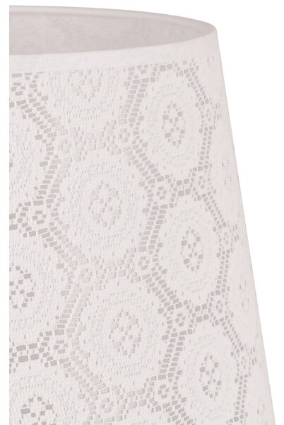 Duolla - Paralume per lampada da tavolo CLASSIC M E27 diametro 24 cm bianco