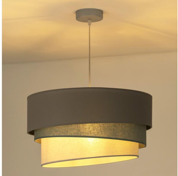 Duolla - Lampadario a sospensione con filo TRIO 1xE27/40W/230V diametro 45 cm