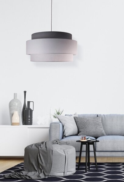 Duolla - Lampadario a sospensione con filo SPACE 1xE27/40W/230V diametro 50 cm