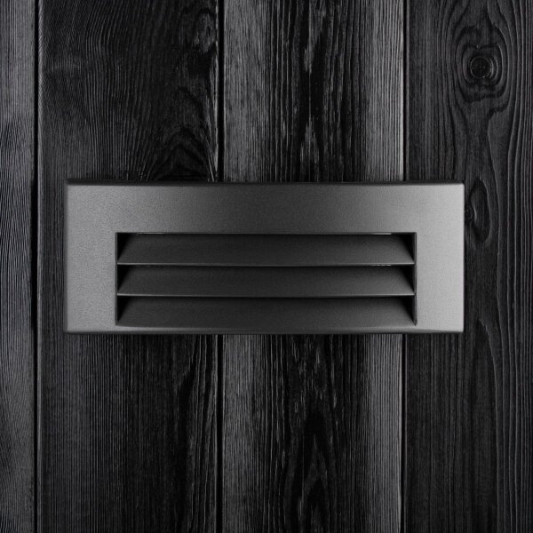 Applique da esterno 1xE27/14W/230V IP54 nero