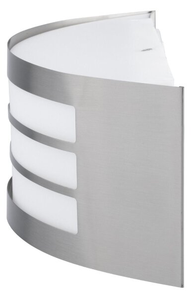 Applique da esterno 1xE27/14W/230V IP44 cromo opaco