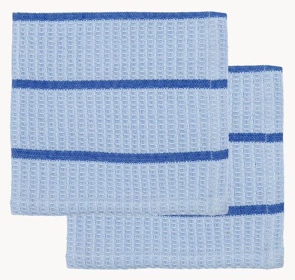 Set di 2 strofinacci in cotone Rena
