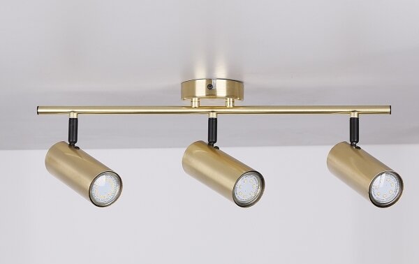 Faretto COLLY 3xGU10/15W/230V oro