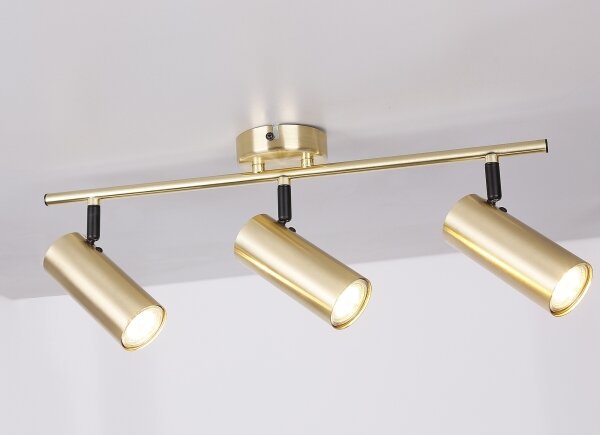Faretto COLLY 3xGU10/15W/230V oro