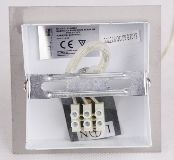 Lampadario su corda ODEN 1xG9/40W/230V d. 12 cm
