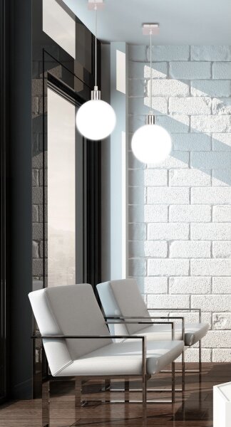 Lampadario su corda ODEN 1xG9/40W/230V d. 15 cm