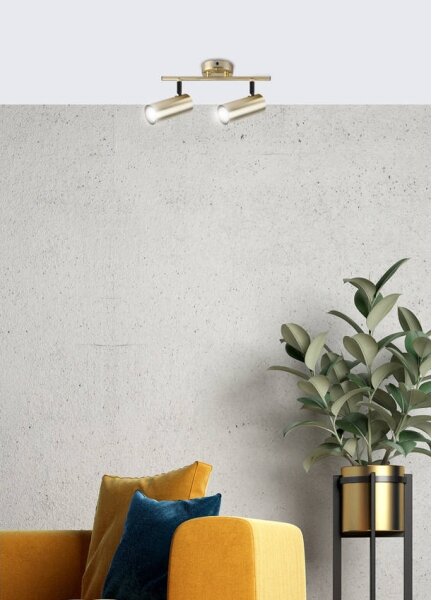 Faretto COLLY 2xGU10/15W/230V oro