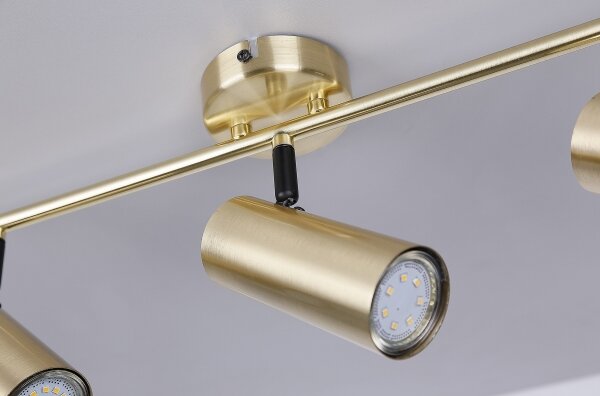 Faretto COLLY 3xGU10/15W/230V oro