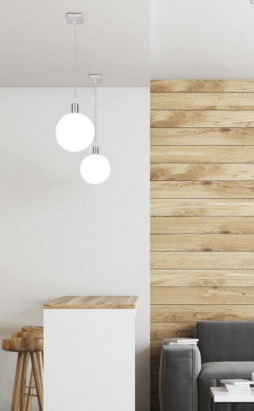 Lampadario su corda ODEN 1xG9/40W/230V d. 15 cm