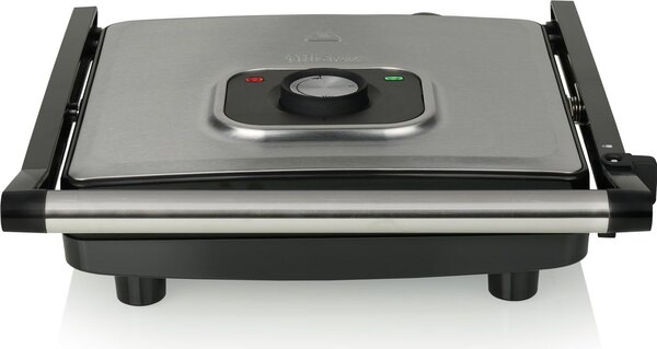 TRISTAR Griglia Elettrica Potenza 2000W con Termostato Regolabile e Rivestitura Anti-aderente - GR-2858