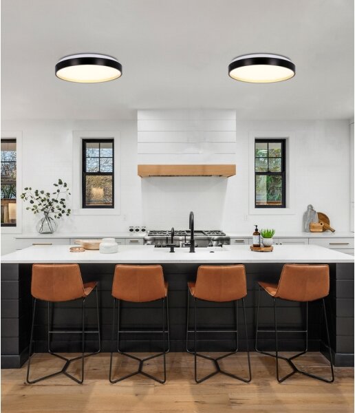 Plafoniera LED FLORIDA LED/18W/230V nero