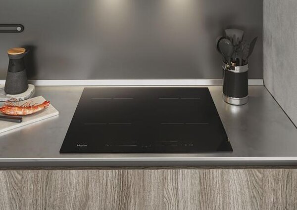 Haier Piano Cottura a Induzione 4 Fuochi 59 cm Vetroceramica colore Nero - Induction Series 2 HAISJ64MC