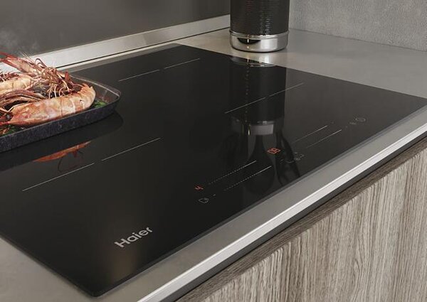 Haier Piano Cottura a Induzione 4 Fuochi 59 cm Vetroceramica colore Nero - Induction Series 2 HAISJ64MC