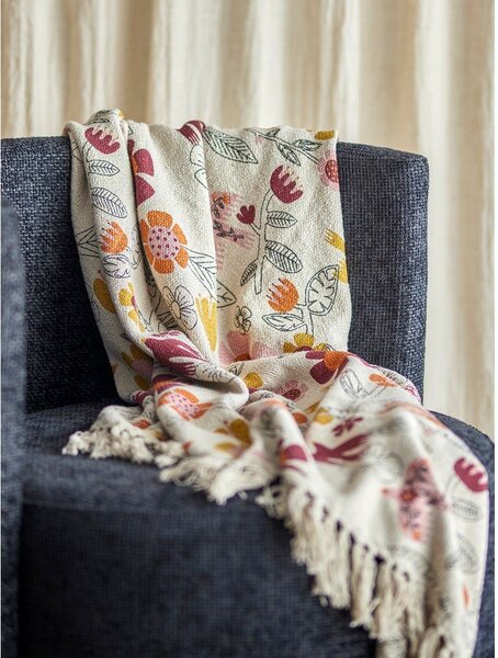 Coperta in misto cotone 130x160 cm Vivielle – Bloomingville