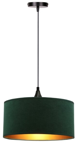 Lampadario a sospensione con filo MALOTO 1xE27/60W/230V verde