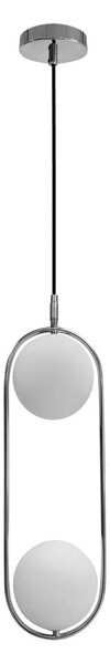Lampadario a sospensione con filo CORDEL 2xG9/28W/230V cromo lucido