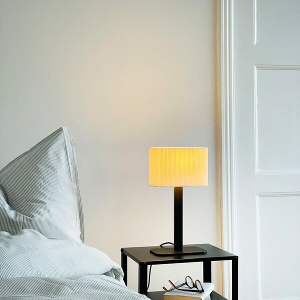 Lampade da tavolo Dyberg Larsen, Calix, Bianco, Soggiorno, Tessuto / Tessile, Design