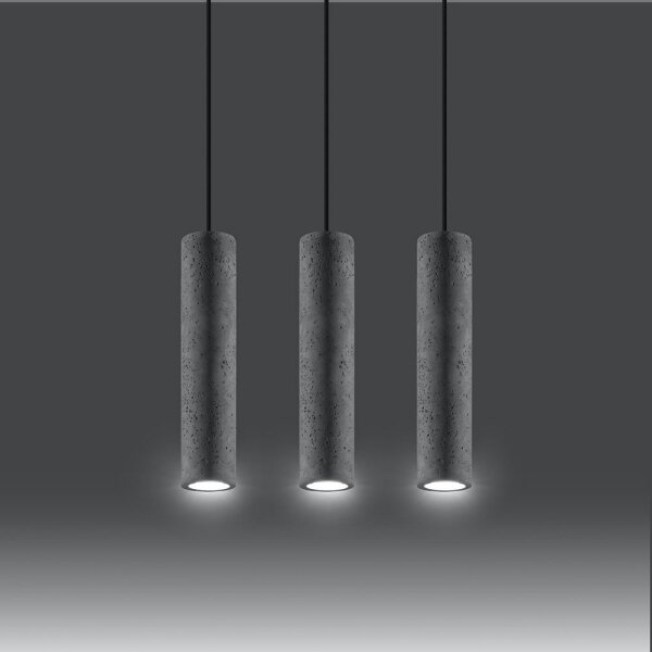 Lampadario a sospensione con filo LUVO 3xGU10/40W/230V
