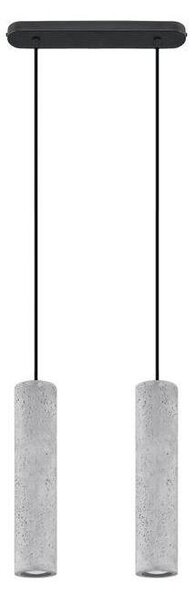 Lampadario a sospensione con filo LUVO 2xGU10/40W/230V
