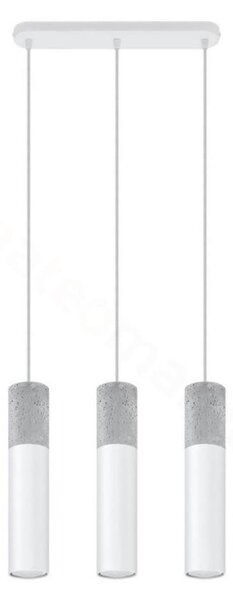 Lampadario a sospensione con filo BORGIO 3xGU10/40W/230V