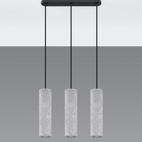 Lampadario a sospensione con filo LUVO 3xGU10/40W/230V