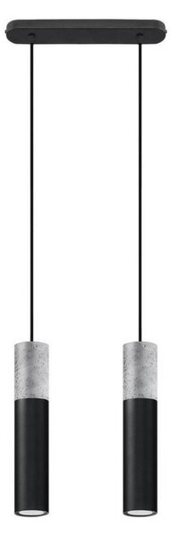 Lampadario a sospensione con filo BORGIO 2xGU10/40W/230V