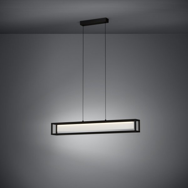 Eglo 39629 - LED Lampada a sospensione dimmerabile su cavo GUALAJO LED/27W/230V nero