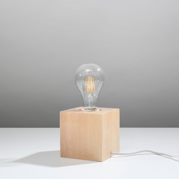 Sollux SL.0677 - Lampada da tavolo ABEL 1xE27/60W/230V