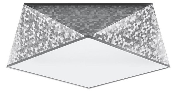 Plafoniera HEXA 2xE27/60W/230V argento