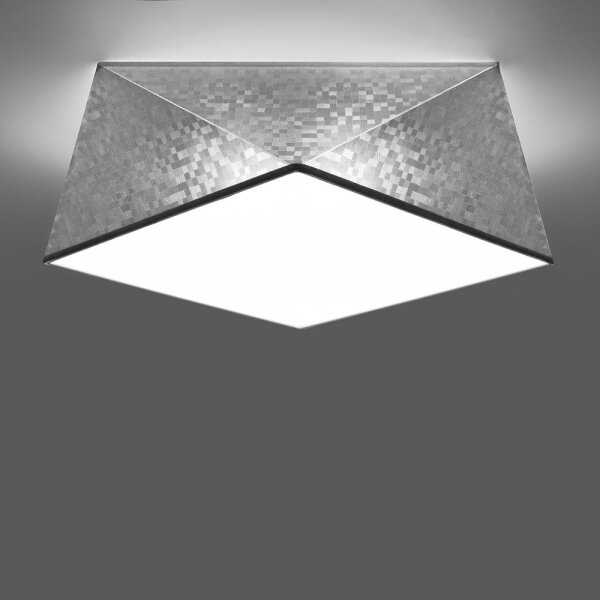 Plafoniera HEXA 2xE27/60W/230V argento