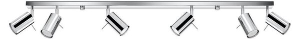 Sollux SL.0732 - Faretto RING 6xGU10/10W/230V