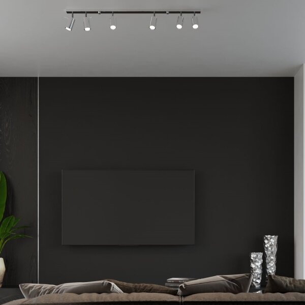 Sollux SL.0732 - Faretto RING 6xGU10/10W/230V