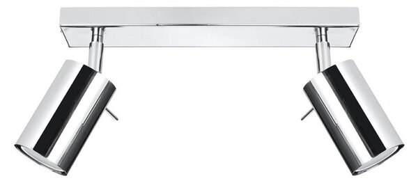 Sollux SL.0728 - Faretto RING 2xGU10/10W/230V