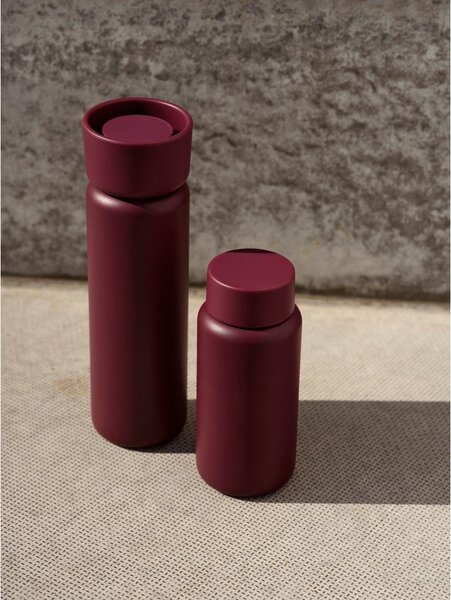 Tazza termica burgundy in acciaio inox 400 ml Singles – Zone