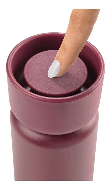 Tazza termica burgundy in acciaio inox 650 ml Singles – Zone