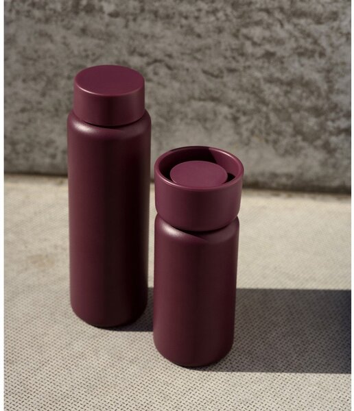 Tazza termica burgundy in acciaio inox 400 ml Singles – Zone