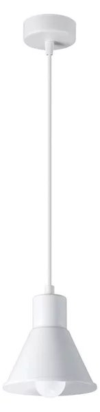 Sollux SL.0983 - Lampadario su filo TALEJA 1xE27/60W/230V bianco