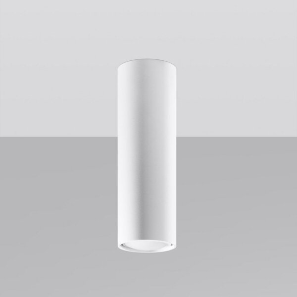 Sollux SL.0997 - Faretto LAGOS 1xGU10/10W/230V 20 cm bianco