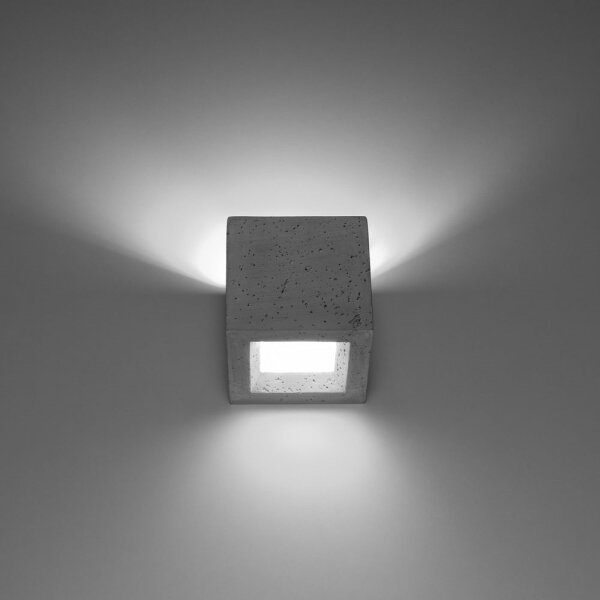 Sollux SL.0991 - Applique LEO 1xG9/40W/230V cemento