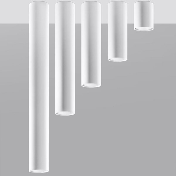 Sollux SL.0996 - Faretto LAGOS 1xGU10/10W/230V 10 cm bianco
