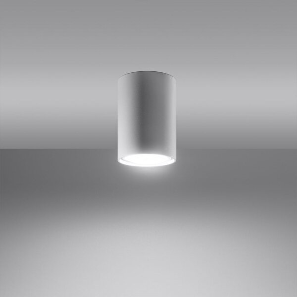 Sollux SL.0996 - Faretto LAGOS 1xGU10/10W/230V 10 cm bianco