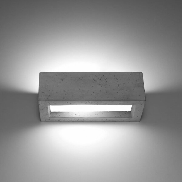 Sollux SL.0992 - Applique VEGA 1xE27/60W/230V 30 cm cemento