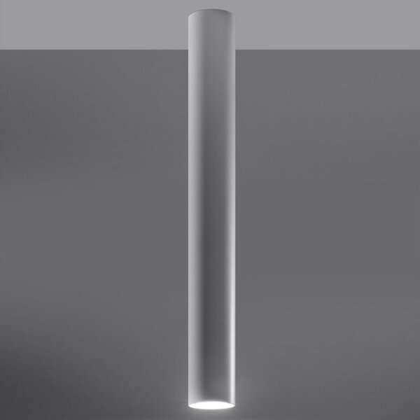Sollux SL.0999 - Faretto LAGOS 1xGU10/10W/230V 60 cm bianco