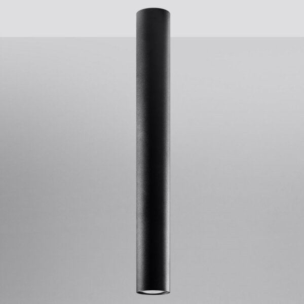 Sollux SL.1003 - Faretto LAGOS 1xGU10/10W/230V 60 cm nero