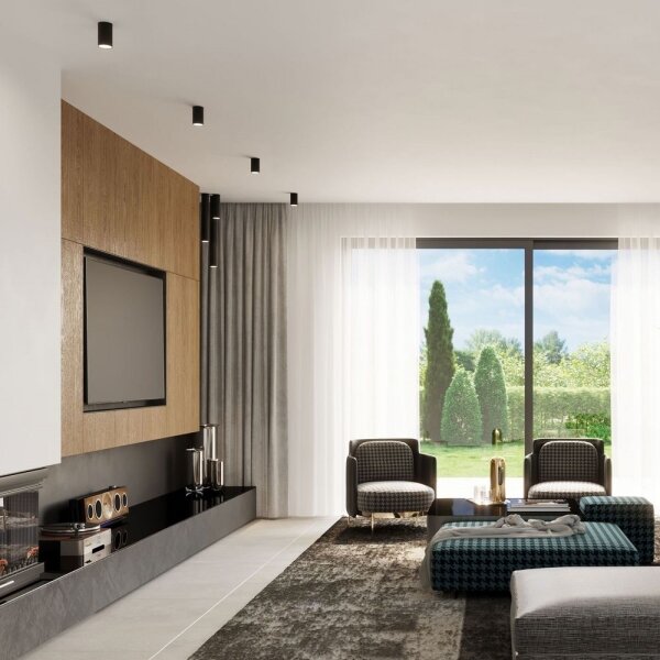 Sollux SL.1003 - Faretto LAGOS 1xGU10/10W/230V 60 cm nero