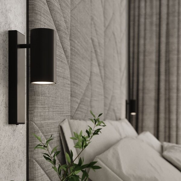 Sollux SL.1077 - Applique UTTI 1xGU10/40W/230V nera