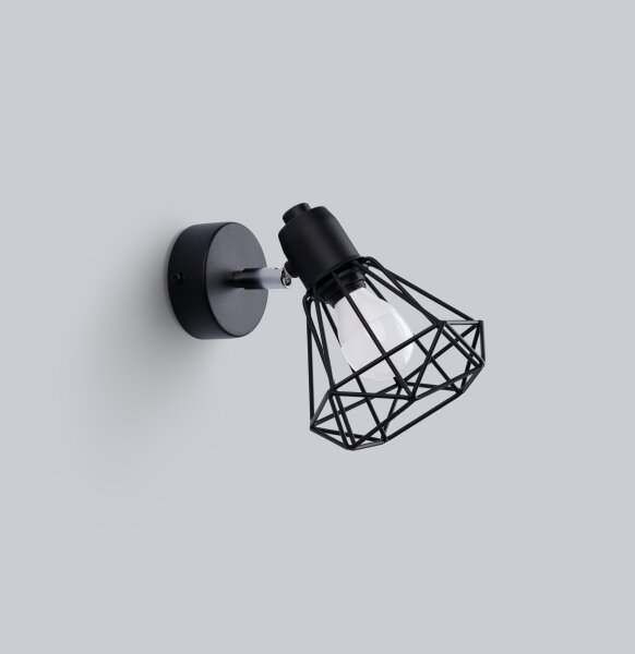 Sollux SL.1105 - Lampada da parete ARTEMIS 1xE14/40W/230V nero