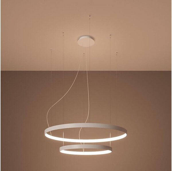 Thoro TH.176 - Lampadario LED a sospensione con filo RIO LED/80W/230V CRI90 3000K bianco