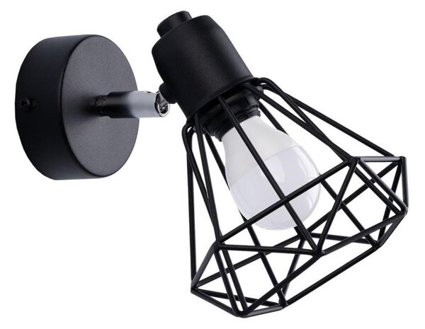 Sollux SL.1105 - Lampada da parete ARTEMIS 1xE14/40W/230V nero