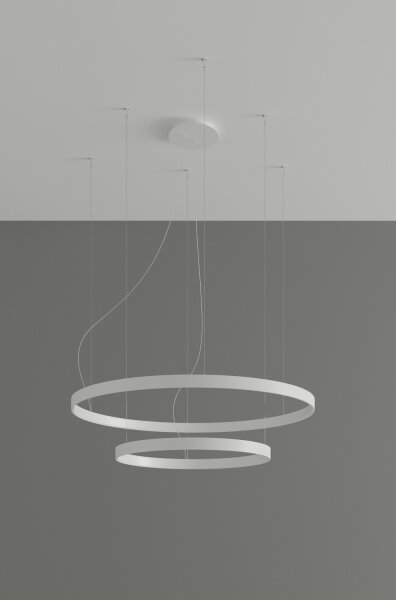 Thoro TH.176 - Lampadario LED a sospensione con filo RIO LED/80W/230V CRI90 3000K bianco